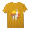 Faultier auf Lama T-Shirt - Lustiges Tiermotiv für Männer, Frauen und Kinder als Geschenk für Feiern und Freunde