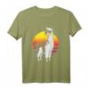 Faultier auf Lama T-Shirt - Lustiges Tiermotiv für Männer, Frauen und Kinder als Geschenk für Feiern und Freunde