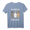 Lustiges Alpaka T-Shirt | Alpaca Squad – Perfektes Geschenk für Tierliebhaber, Zoo Besucher & Alpaka Fans
