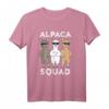 Lustiges Alpaka T-Shirt | Alpaca Squad – Perfektes Geschenk für Tierliebhaber, Zoo Besucher & Alpaka Fans