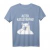 Alter Katastrophe Lama Alpaka Facepalm T-Shirt – Lustiges Tierliebhaber Geschenk für Geburtstag, Weihnachten, Vatertag & Muttertag