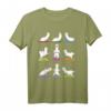 Lustiges Alpaka Yoga T-Shirt mit Lamas in Yoga-Posen – Perfektes Geschenk für Yoga-Liebhaber, Geburtstags- & Weihnachtsgeschenk