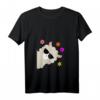 Lustiges Damen Lama Alpaka T-Shirt mit Sonnenbrille und V-Ausschnitt – Perfekt für Sommer, Frühling & als Geschenk für Lama- und Alpaka-Fans