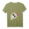 Lustiges Damen Lama Alpaka T-Shirt mit Sonnenbrille und V-Ausschnitt – Perfekt für Sommer, Frühling & als Geschenk für Lama- und Alpaka-Fans
