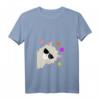 Lustiges Damen Lama Alpaka T-Shirt mit Sonnenbrille und V-Ausschnitt – Perfekt für Sommer, Frühling & als Geschenk für Lama- und Alpaka-Fans