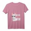 Lustiges Lama T-Shirt mit V-Ausschnitt - Bevor Du Fragst Nein, Humorvolles Geschenk für Freunde, Familie & Kollegen