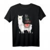 HapFrog Kein Problama Lama T-Shirt - Lustiges Geschenk für Alpaca- und Lamafans, Freunde & Familie mit Humor