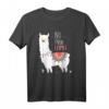 HapFrog Kein Problama Lama T-Shirt - Lustiges Geschenk für Alpaca- und Lamafans, Freunde & Familie mit Humor