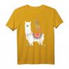 HapFrog Kein Problama Lama T-Shirt - Lustiges Geschenk für Alpaca- und Lamafans, Freunde & Familie mit Humor