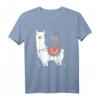 HapFrog Kein Problama Lama T-Shirt - Lustiges Geschenk für Alpaca- und Lamafans, Freunde & Familie mit Humor