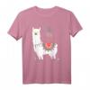 HapFrog Kein Problama Lama T-Shirt - Lustiges Geschenk für Alpaca- und Lamafans, Freunde & Familie mit Humor
