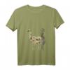 Damen Vintage Lama T-Shirt mit V-Ausschnitt – Perfektes Geschenk für Tierliebhaberinnen, Lama Fans & Tierpflegerinnen