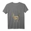 Damen Vintage Lama T-Shirt mit V-Ausschnitt – Perfektes Geschenk für Tierliebhaberinnen, Lama Fans & Tierpflegerinnen