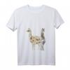 Damen Vintage Lama T-Shirt mit V-Ausschnitt – Perfektes Geschenk für Tierliebhaberinnen, Lama Fans & Tierpflegerinnen