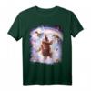 Laser Eyes Space Cat Faultier Lama Regenbogen T-Shirt – Buntes, lustiges Tier-Design für Trendsetter