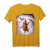 Laser Eyes Space Cat Faultier Lama Regenbogen T-Shirt – Buntes, lustiges Tier-Design für Trendsetter