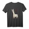 Süßes Fancy Lama mit Herzchen | Funky Alpaka Lama T-Shirt für Lama- und Tierliebhaber