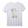 Süßes Fancy Lama mit Herzchen | Funky Alpaka Lama T-Shirt für Lama- und Tierliebhaber