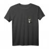 Damen Hipster Alpaka mit Sonnenbrille | Lama in Deiner Tasche T-Shirt mit V-Ausschnitt - Lustiges Tier-Design für Lama- und Alpaka-Fans