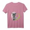 Süßes Alpaka-Lama T-Shirt für Damen - Lustiges Tiermotiv mit V-Ausschnitt, ideales Geschenk für Alpaka- und Lama-Liebhaberinnen
