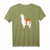 Faultier schläft auf Alpaka T-Shirt für Lama- und Alpakafans - Lustiges Tiermotiv für Urlaub, Alltag & als Geschenk