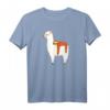 Faultier schläft auf Alpaka T-Shirt für Lama- und Alpakafans - Lustiges Tiermotiv für Urlaub, Alltag & als Geschenk