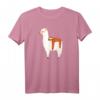 Faultier schläft auf Alpaka T-Shirt für Lama- und Alpakafans - Lustiges Tiermotiv für Urlaub, Alltag & als Geschenk