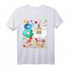 Ich bin 8 Jahre alt und Lama 8. Geburtstag T-Shirt für Kinder – Klassisch geschnitten, perfekt zum Kindergeburtstag
