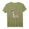 Funky Hipster Faultier auf Lama mit Sonnenbrille T-Shirt - Lässiges Bohemian Tiermotiv für Lama- und Faultier-Fans