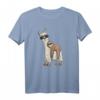 Funky Hipster Faultier auf Lama mit Sonnenbrille T-Shirt - Lässiges Bohemian Tiermotiv für Lama- und Faultier-Fans