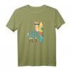 Alpaka, Lama T-Shirt – Lässiges Sommer- und Surfing-Design, perfektes Geschenk für Lama-Fans und Strandliebhaber