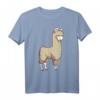 Niedliches Kawaii Lama T-Shirt – Lustiges Geschenk für Anime Liebhaber, Lama- und Alpakafans, ideal für Weihnachten, Geburtstage, Festivals