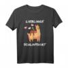Lieblings Schlafshirt Lama Faultier Pyjama für Morgenmuffel und Nachteulen – Kuscheliges Geschenk für Weihnachten & Geburtstag