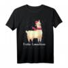 Lustiges Alpaka Weihnachts T-Shirt – Frohes Lamachten Geschenk für Weihnachten, Freundinnen & Freunde, klassisch geschnitten