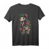 Lama Zuckerschädel Mexiko Alpaka Calavera Dia De Los Muertos T-Shirt – Perfekt für Halloween, Día de Los Muertos & Lama-Fans als Geschenk