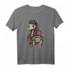 Lama Zuckerschädel Mexiko Alpaka Calavera Dia De Los Muertos T-Shirt – Perfekt für Halloween, Día de Los Muertos & Lama-Fans als Geschenk
