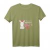 Lama Alpaka Geburtstags T-Shirt für Mädchen mit V-Ausschnitt – Lustiges Tiergeburtstagsgeschenk für Kinder, perfekt für Lama-Thema Partys