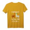 Lamas mit Hüten Karl was hast du getan? Lustiges Lama T-Shirt mit V-Ausschnitt – Perfektes Geschenk für Nerds, Gamer und Lama-Fans zu Geburtstag, Weihnachten & Feiertagen