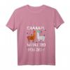 Lamas mit Hüten Karl was hast du getan? Lustiges Lama T-Shirt mit V-Ausschnitt – Perfektes Geschenk für Nerds, Gamer und Lama-Fans zu Geburtstag, Weihnachten & Feiertagen