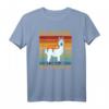 In der Ruhe liegt die Kraft Faultier Lama T-Shirt – Lustiges Geschenk für Stressfreie und Faulpelze