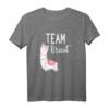 Team Braut Bride Lama Alpaka Alpaca JGA Verlobung Geschenk T-Shirt – Perfekt für Junggesellinnenabschied & Hochzeitsfeier
