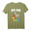Ich Bin 1. Klasse Lama Schulanfang Mädchen T-Shirt - Lustiges Einschulungsshirt als Geschenk für den ersten Schultag