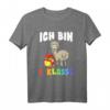 Ich Bin 1. Klasse Lama Schulanfang Mädchen T-Shirt - Lustiges Einschulungsshirt als Geschenk für den ersten Schultag