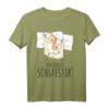 Offizielles Alpaka Lama Schlafshirt – Bequemes Schlafanzug T-Shirt für Tierliebhaber, Paare & Bettfans, Perfekt als Geschenk