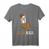 Lustiges Alpaka Lama T-Shirt mit Lederhose und Hut - Perfektes Geschenk für Lama Liebhaber zu Weihnachten & Hanukkah