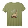 Lustiges Lama Faultier T-Shirt - Witziges Tierdesign als Geschenkidee für Männer und Frauen zum Geburtstag & Weihnachten