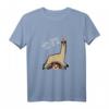 Lustiges Lama Faultier T-Shirt - Witziges Tierdesign als Geschenkidee für Männer und Frauen zum Geburtstag & Weihnachten