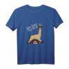 Lustiges Lama Faultier T-Shirt - Witziges Tierdesign als Geschenkidee für Männer und Frauen zum Geburtstag & Weihnachten