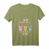 Lustiges Lama T-Shirt mit V-Ausschnitt für Damen – Homeschooling 2021 Geschenkidee für Schüler und Eltern während der Pandemie