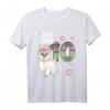 Lama Geburtstags T-Shirt für 10 Jahre Mädchen - Süßes Alpaca Kinder Shirt für den Ehrentag, Party & Geschenke für Lama-Fans